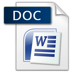 Word Doc Icon